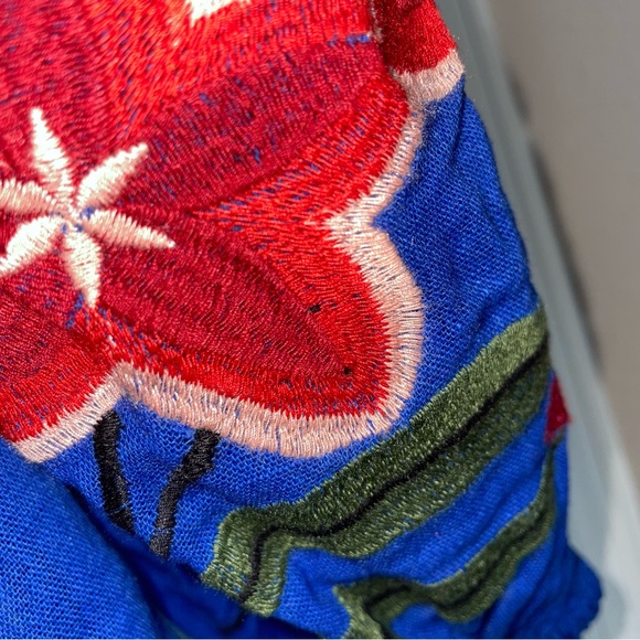 Eloquii embroidered top with tassels, size 18 - Picture 8 of 10